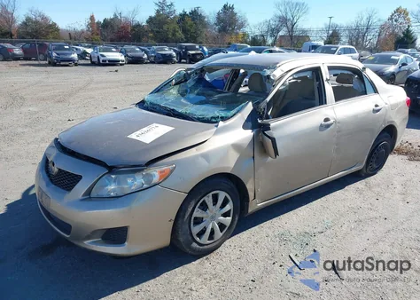 2009 Toyota Corolla Le from USA, damaged, VIN 2T1BU40E29C134561